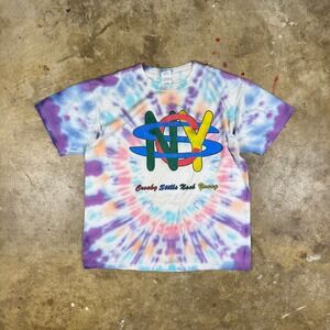 Crosby Stills Nash Young CSNY Freedom of Speech Tour 2006 Tie Dye T Shirt Large